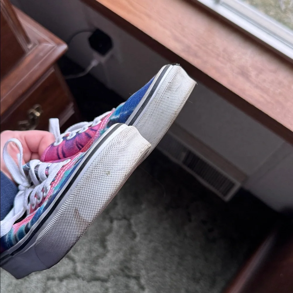 Tie-Dye Vans W6.5 M5 - Picture 10 of 11